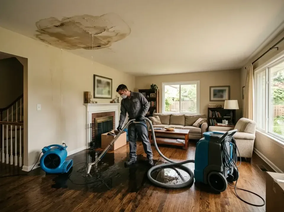 attic-pipe-burst-ceiling-drip-008 — frequently asked questions, Water Damage Restoration & Carpet Care in Forest City, IA